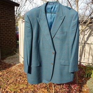 Paul Frederick Wool Sport Coat | Teal | 52L